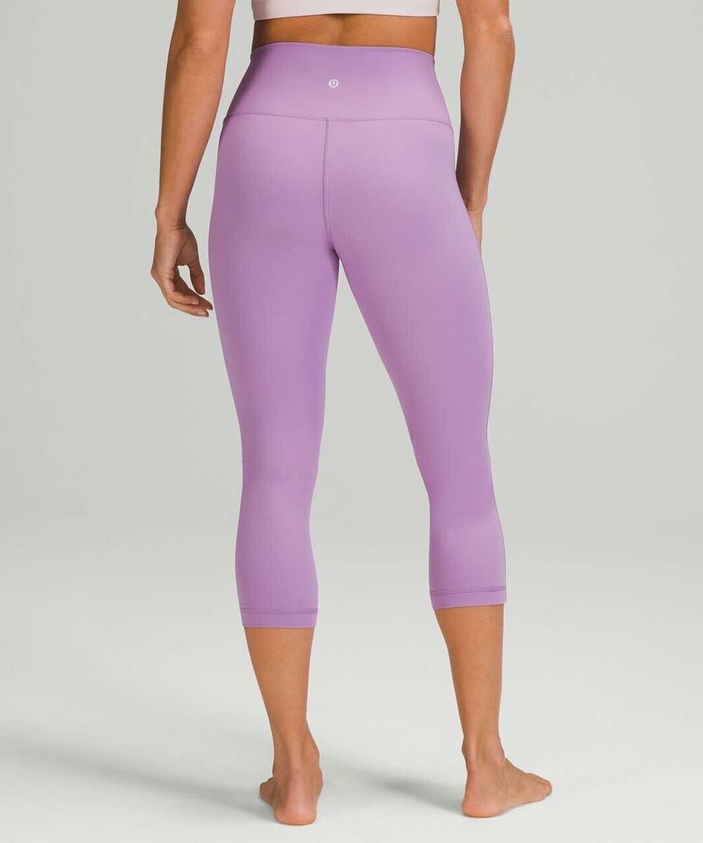 Lululemon Wunder Under High-Rise Tight 25" Luxtreme Wisteria Purple Size 4 EUC!